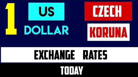 Dollars to Czech Koruna Rates Today 22 June 2024 1 USD to CZK