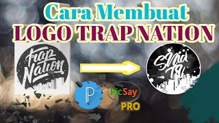 Cara Membuat LOGO TRAP NATION//Audio Spectrum TUTORIAL Picsay Pro screenshot 5