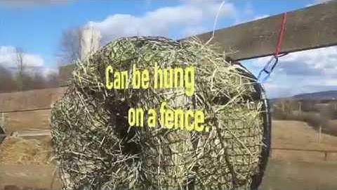 NEW! Tumble Feeder half bale size - Easier to hang and lower price!