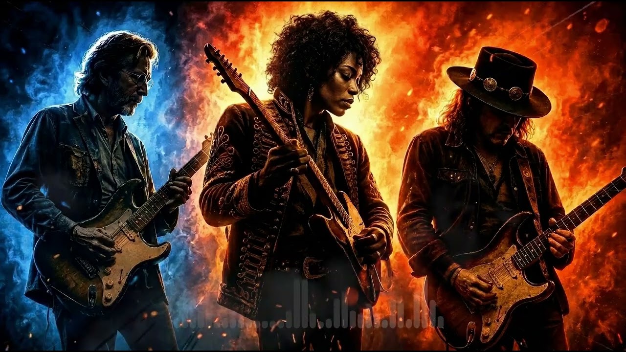 ?? Classic Blues Rock Road Trip | Jimi Hendrix, Eric Clapton 