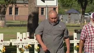 Husband of Uvalde teacher killed in school shooting has died from heart attack, their family says