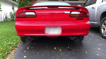 2001 z28 Camaro. M6 TSP 228r 112lsa  cam idle clip