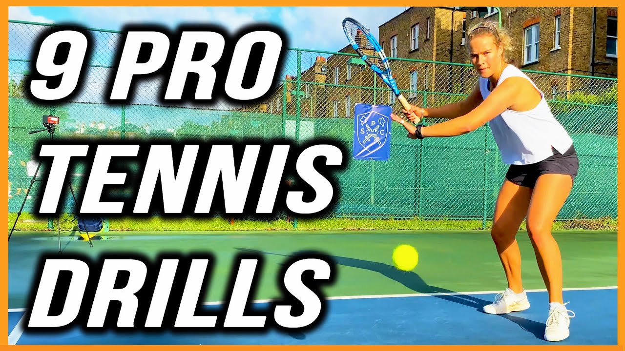 High Intensity Tennis Drills for Advanced Players | High Performance Tennis  Drills | Supreme Tennis - YouTube