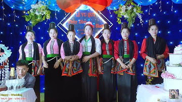 Múa khăn piêu ĐVN gia đình biểu diễn mừng LVQ THUỲ DIM - VĂN SÌNH bản đứa luông xã Mường lầm 