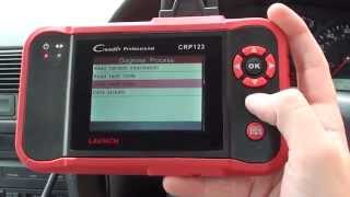 VW Trouble Codes P0304 16688 16804 P0420 Launch CRP123 Engine Light Diagnose