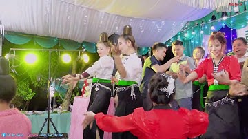 Nhạc Lào Múa Lào Khẩu Chí Trong Đám Cưới Dân Tộc Thái Cùng Các Người Đẹp Bản Pản Huổi Một