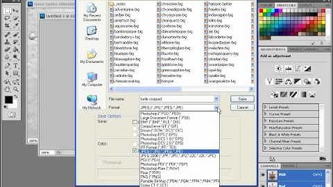 Dreamweaver CS5 Tutorial Saving an Image Using Photoshop Adobe Training Lesson 4.14