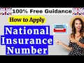 Complete Guide to Applying for National Insurance Number in the UK | NI Number Application Process Explained