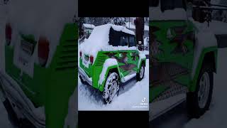 #PimpMyRide Pimp My Ride cars out in the snow! GAS WCC Galpin Auto Sports West Coast Customs #winter