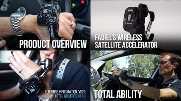 Total Ability driving product overview – Fadiel satellite (hand-control) accelerator