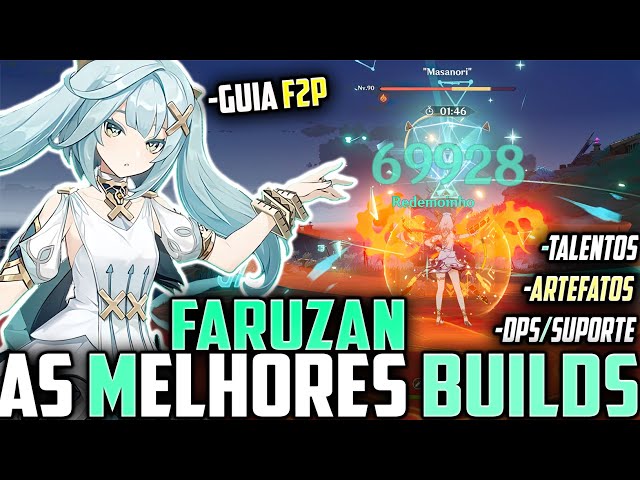Genshin Impact: Melhores armas para Faruzan