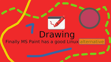 Drawing: MS Paint finally has a good Linux alternative.