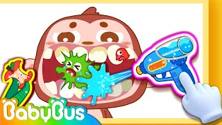 BabyBus Dental Care | Brush Your Teeth | Goes to the Dentist | Kids Games | Gameplay Video | BabyBus screenshot 3