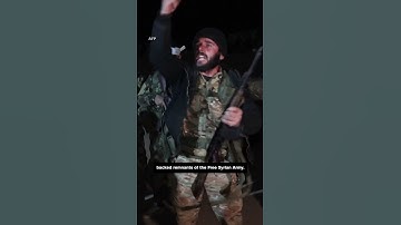Syrian armed rebels enter Aleppo for the first time in 8 years