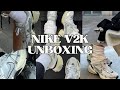 Nike v2k run  unboxing  review  the new it girl sneaker of the season