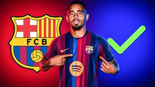 Wow...gabriel Jesus Au Barça