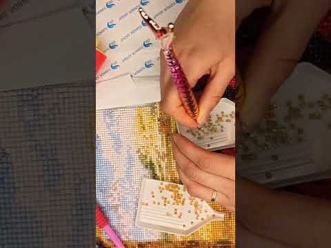 Ручка-рибка для алмазних вишивок, стилус русалока + 3 насадки, видео 1