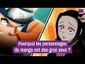 Pourquoi les personnages de manga ont de si gros yeux 