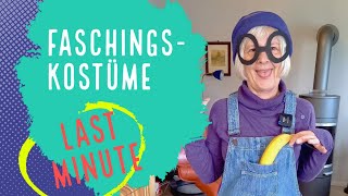 LastMinuteKostümideen ‍♂✨ | DIY Faschingskostüme | Faschings Kostüme selber machen ⚡