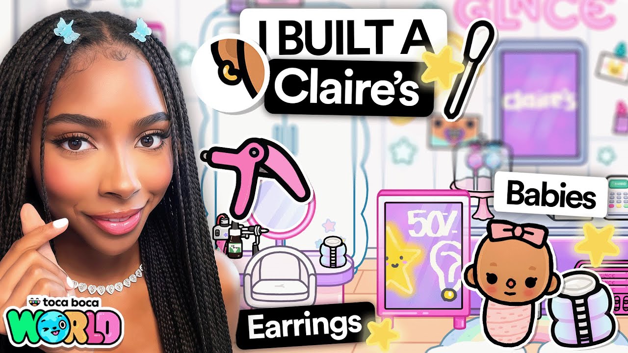 Я ПОСТРОИЛ CLAIRE’S В TOCA LIFE WORLD ⭐ | Toca Life World 🌍