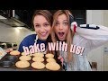 attempting to bake *intense cupcake war* ft  Sydney Serena