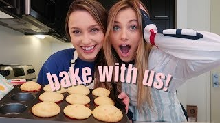 Attempting to bake *intense cupcake war* ft  Sydney Serena