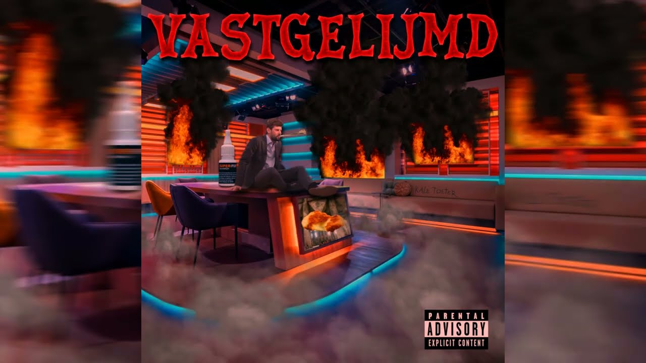 Ik Zit Vastgelijmd [Krokante Kaaskorst x Kale Toeter] (Official Visualizer)