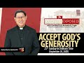 Accept God's Generosity - The Word Exposed with Cardinal Tagle (September 20, 2020)