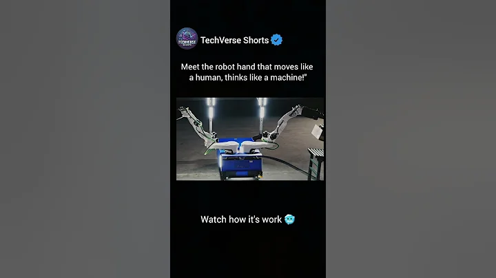 This Robotic Hand Works Like a Human! | #AI #Robotics #Shorts"