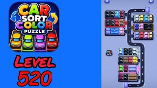 Car Sort Color Puzzle Level 520 Walkthrough