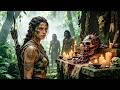 Action Movie: Mercenaries invade a jungle tribe, but a female warrior ambushes and wipes them out！
