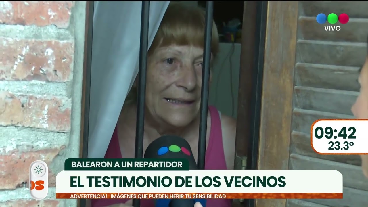 Repartidor de delivery, baleado para robarle | TELEFE ROSARIO