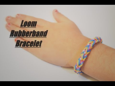 Loom Rubberband bracelet - YouTube