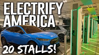 Electrify America Flagship: This Might Be the Best EV Charging Station!