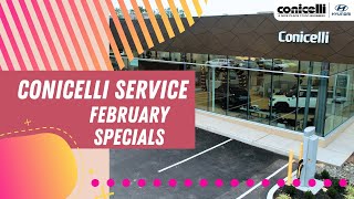 February Hyundai Service Specials at Conicelli Hyundai in Conshohocken – Save on Oil & Brakes!