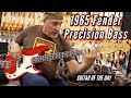 1965 Fender Precision Bass Dakota Red | Guitar of the Day - Roberto Vally