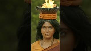 Ancient Battle: Fiery Fight & Golden Statue Falls! #shorts
