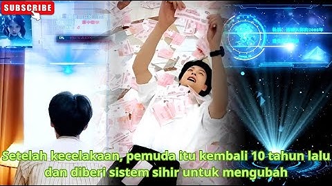Setelah kecelakaan, pemuda itu kembali 10 tahun lalu dan diberi sistem sihir untuk mengubah #kdrama