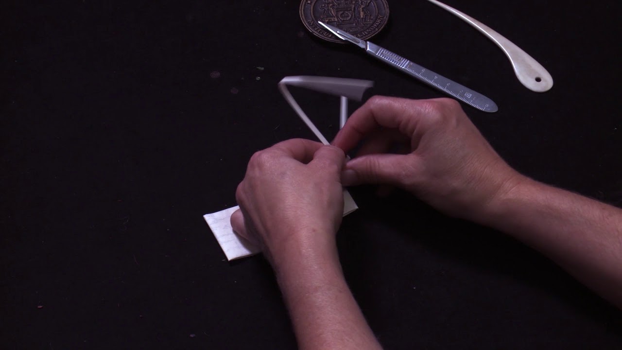 A letter to the Lord of Castelneuf from his nephew. Mousel, France (1450s-1500s),' (UH0129)