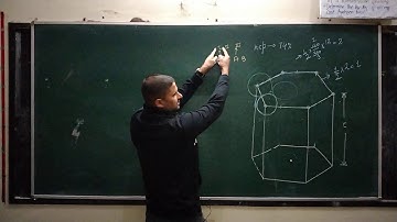 atomic packing fraction of hcp, c/a  ratio in hexagonal close packing