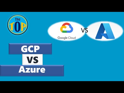 GCP vs Azure | Google Cloud Platform vs Microsoft Azure | Cloud Service Provider | The TOP