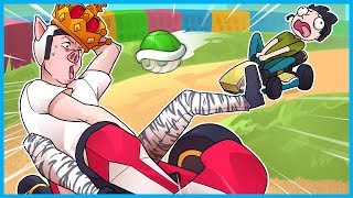 MARIO KART 8 DELUXE FUNNY MOMENTS! - THE MOST EXTREME RAGE YET & PANDA LOSES HIS F*CKING MIND!!