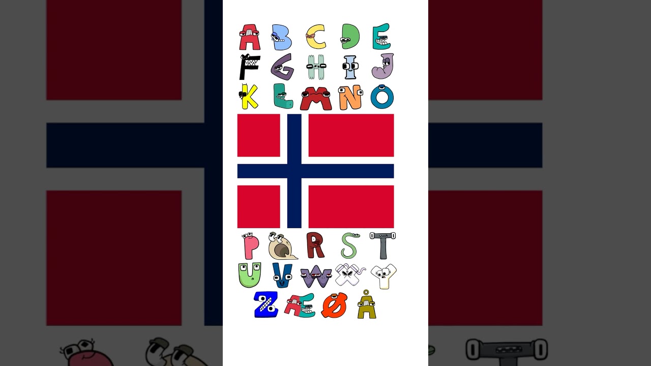 Norwegian Alphabet Lore All Sounds 