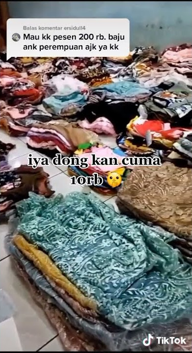 paket usaha 200rb dapat 20pcs alias #dress10rb #GauthmathPower #tiktokshop #promo1010 #bajuanakmurah