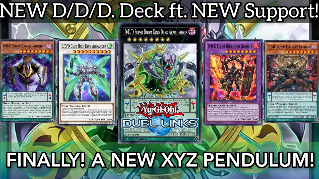NEW D/D/D SUPPORT: SUPER DOOM KING DARK ARMAGEDDON! [Yu-Gi-Oh