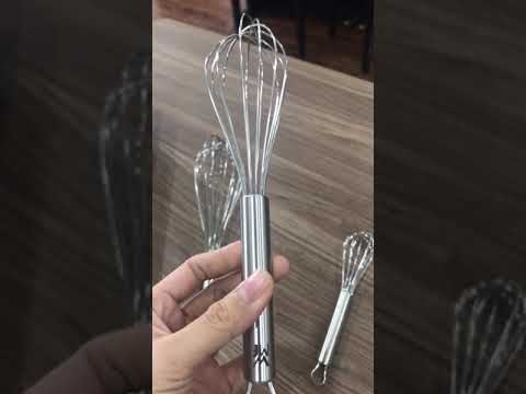 Dụng cụ đánh trứng, khuấy bột / Phới đánh trứng WMF Profi bằng inox cao cấp, kích thước 15,20, 30 cm