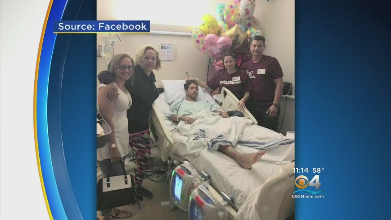 Hero Student From Stoneman Douglas Back In Intensive Care ...