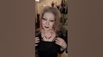 Second look from my latest video #gothyoutuber ##goth ##eldergoth ##generationx