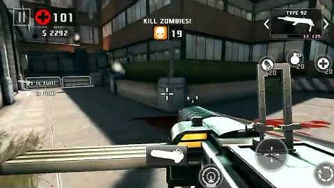 Dead trigger 2 type 92 gameplay level 52 on hard.