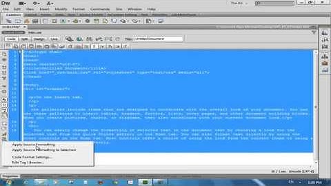 Dreamweaver CS6 Tutorials Urdu Hindi 20